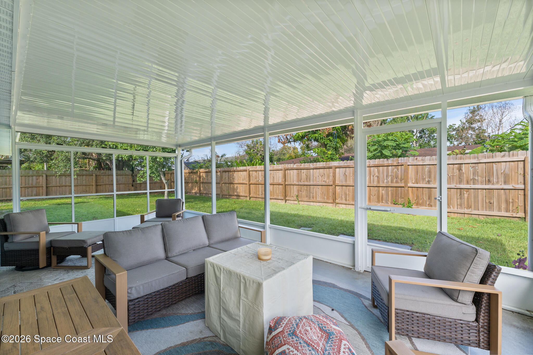 309 3rd Street Merritt Island, FL 32953 - Photo 33 of 45 New Screened Enclosure