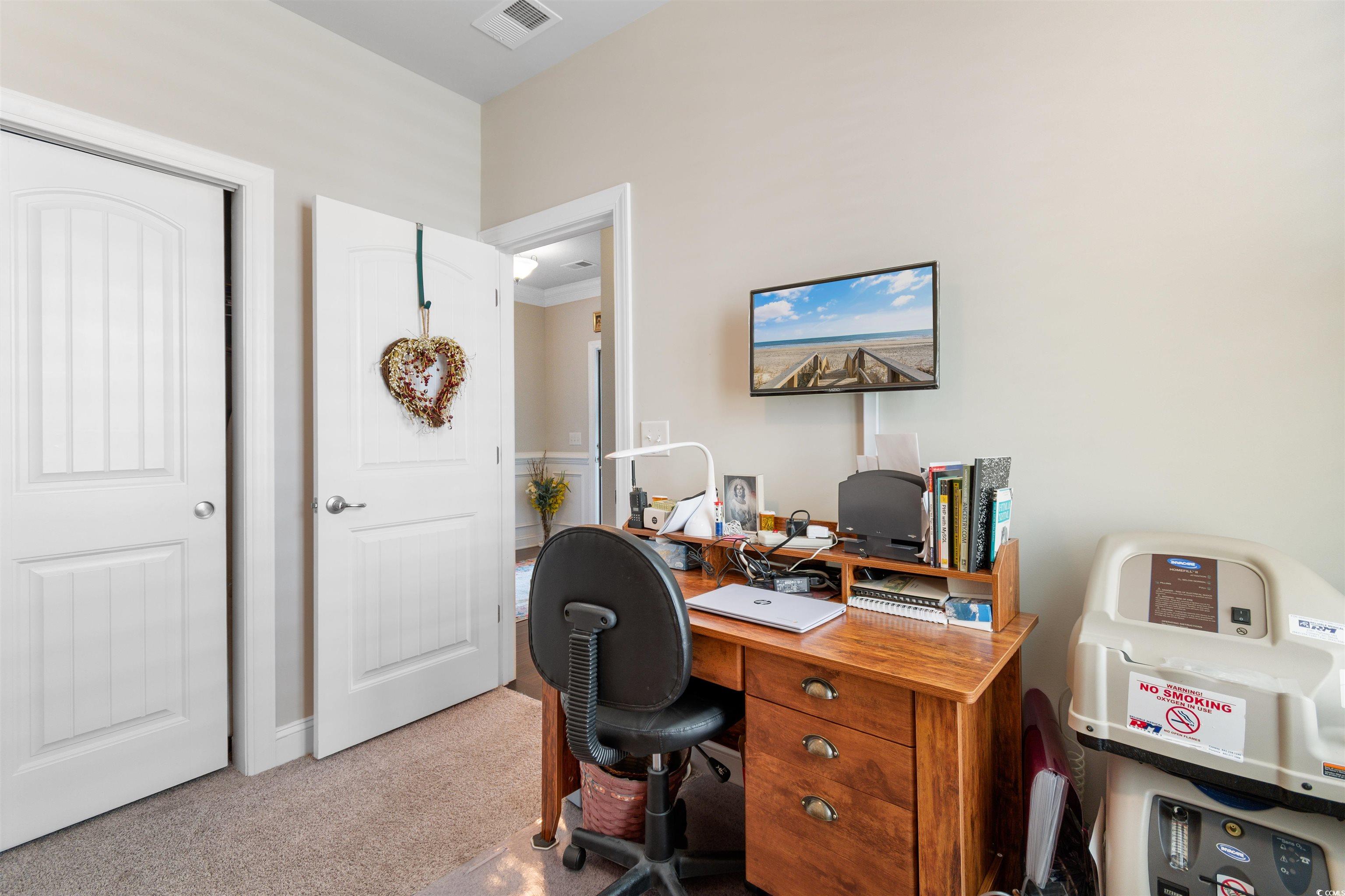 765 Berkshire Avenue Myrtle Beach, SC 29577 - Photo 22 of 40 Office space featuring carpet floors
