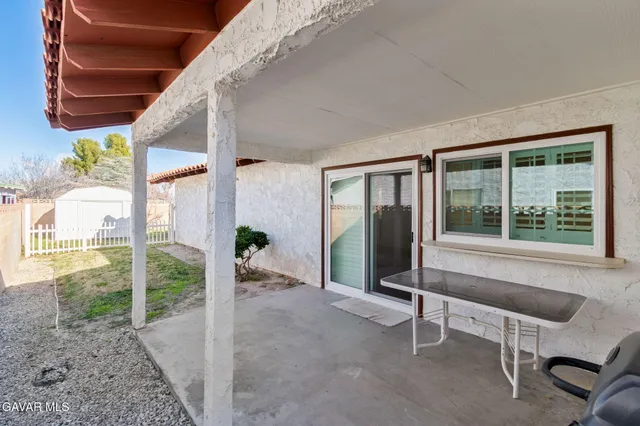a view of an outdoor space with porch