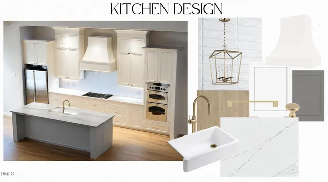 a large kitchen with a large window and stainless steel appliances