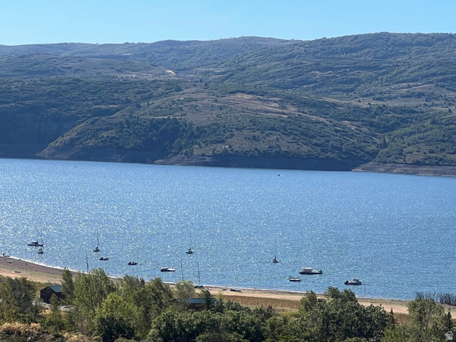 5207 North Oldgate Road Heber City, UT 84032 - Photo 56 of 58 Expansive waterfront with a natural shoreline and distant mountainous terrain