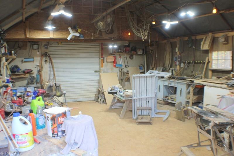 313 Webster Road Mount Airy, NC 27030 - Photo 15 of 29 WORKSHOP INTERIOR. ALL EQUIPMENT CAN BE TOOLS CAN BE PURCHASED SEPERATELY.