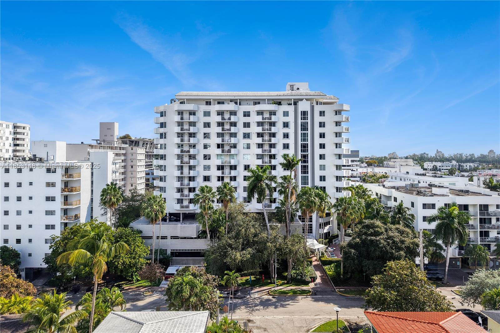 1621 Bay Road, Unit 602 Miami Beach, FL 33139 - Photo 32 of 32 a view of a city with tall buildings
