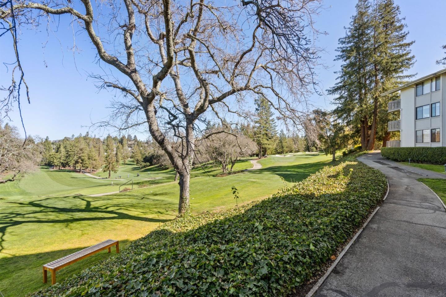 300 Sand Hill Circle, Unit 303 Menlo Park, CA 94025 - Photo 31 of 33 a view of an outdoor space with swimming pool