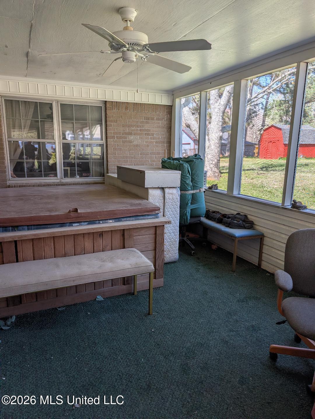 5656 Coleman Road Olive Branch, MS 38654 - Photo 13 of 42 Spacious Sun/Florida room with Hot Tub