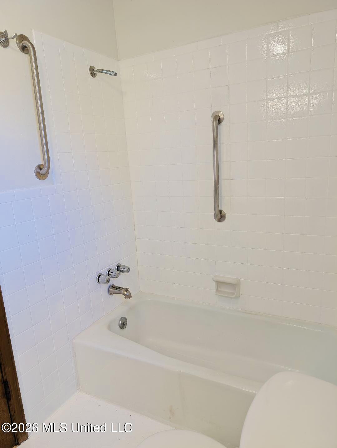 5656 Coleman Road Olive Branch, MS 38654 - Photo 36 of 42 Primary Bath with Handrails for Safety