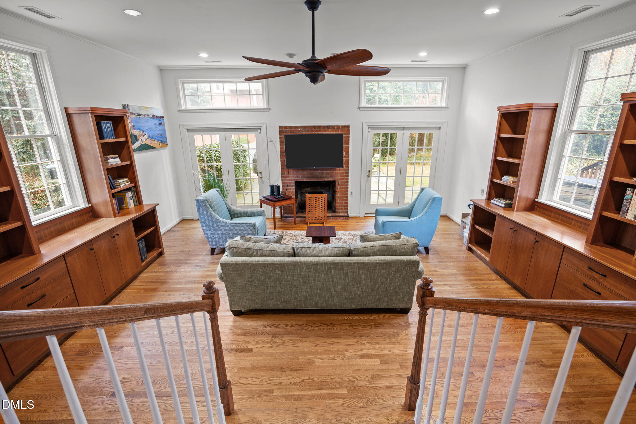 1121 Anderson Street Durham, NC 27705 - Photo 11 of 59 a living room with furniture and a flat screen tv