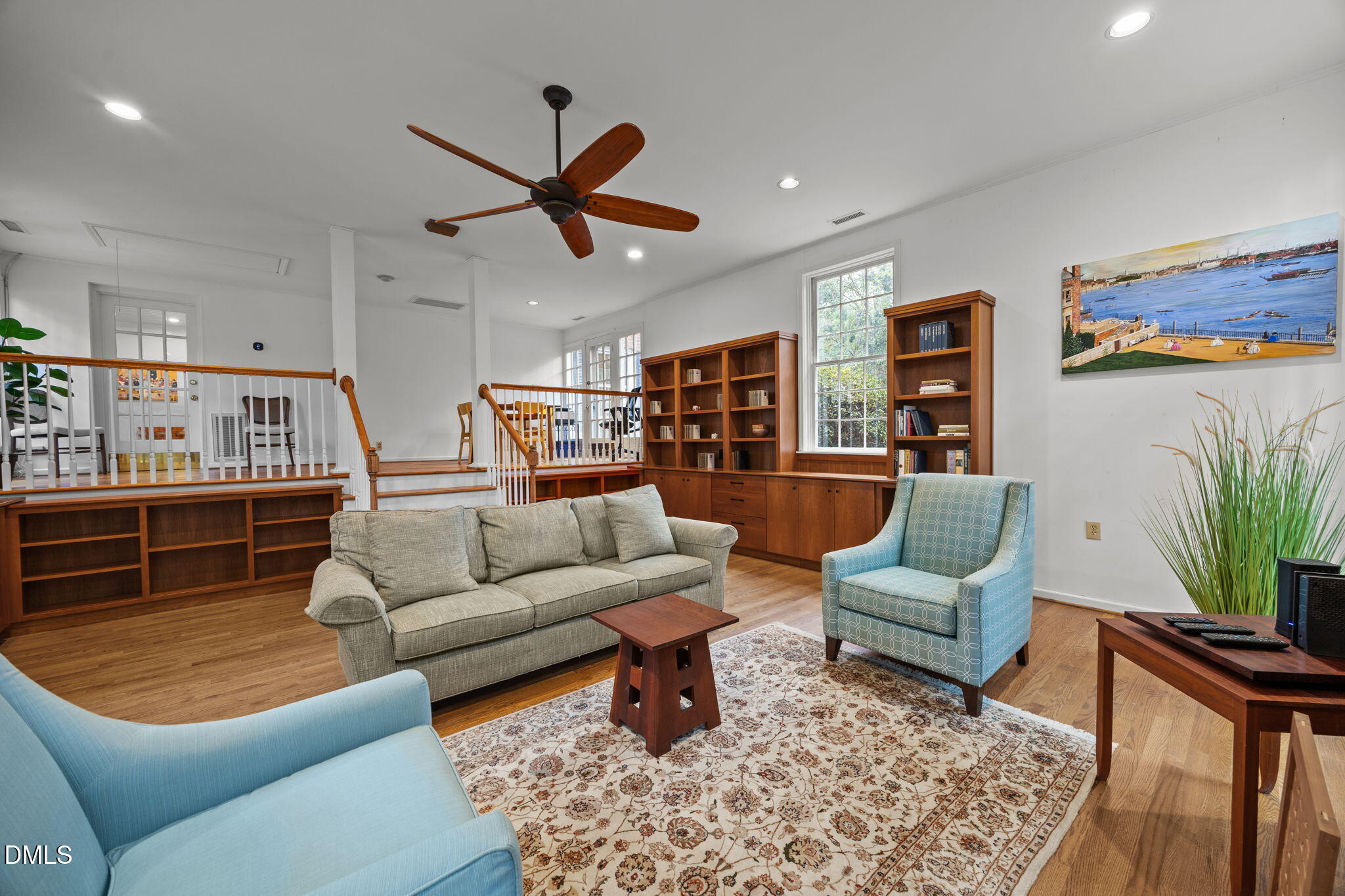 1121 Anderson Street Durham, NC 27705 - Photo 13 of 59 a living room with furniture and wooden floor