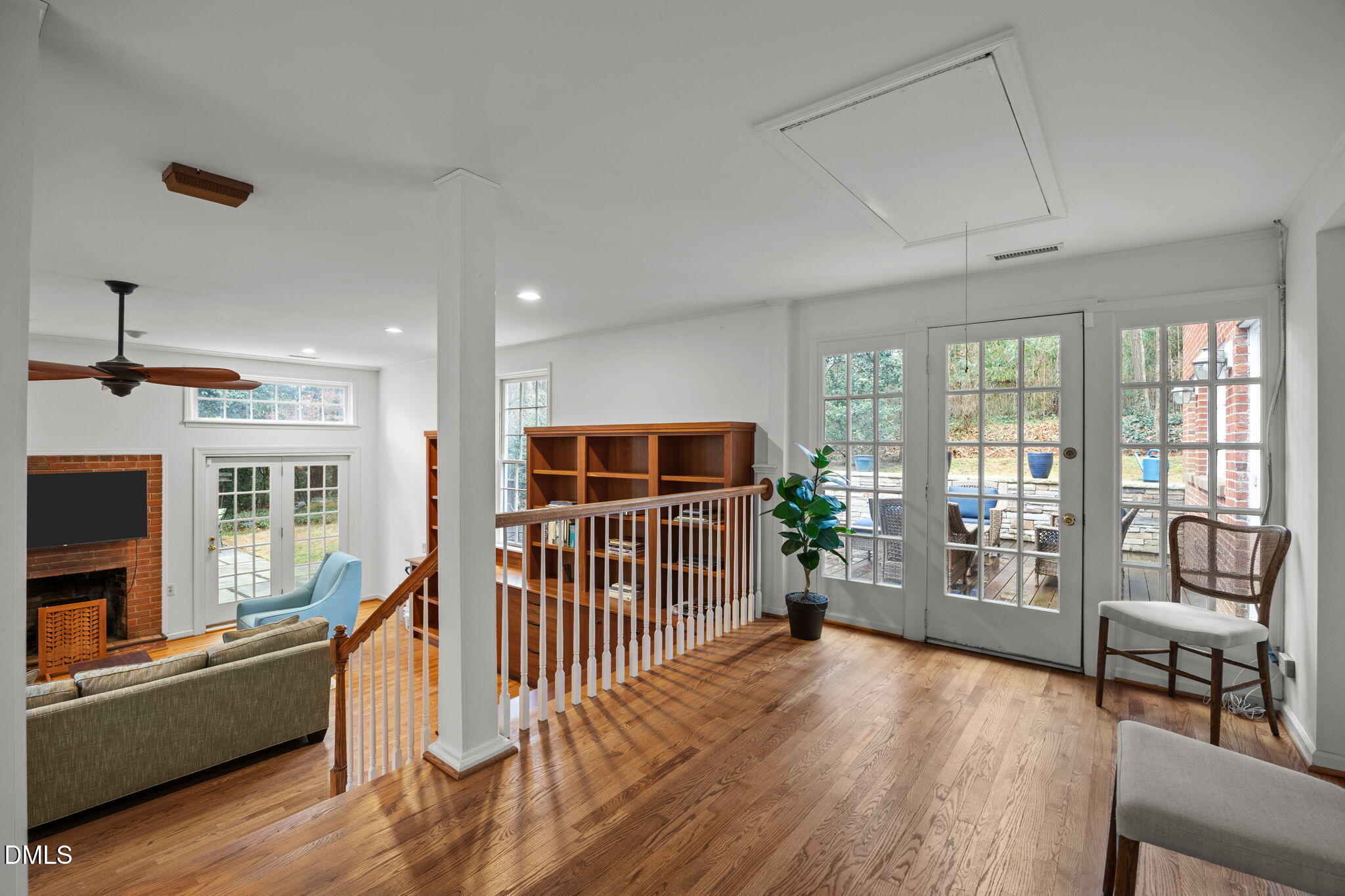 1121 Anderson Street Durham, NC 27705 - Photo 14 of 59 a living room with furniture and a flat screen tv