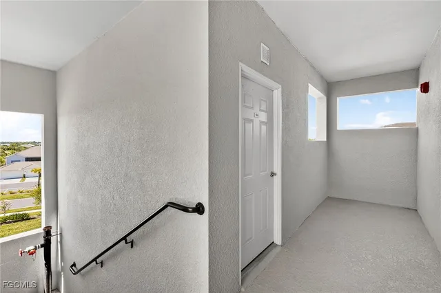 a view of a small room