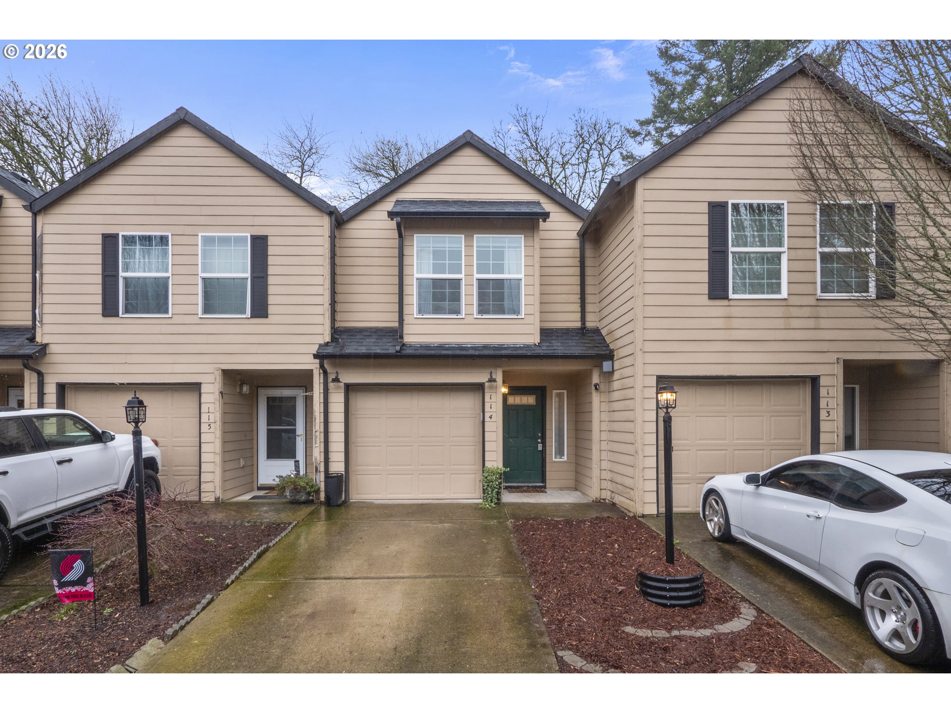 a house view with a outdoor space