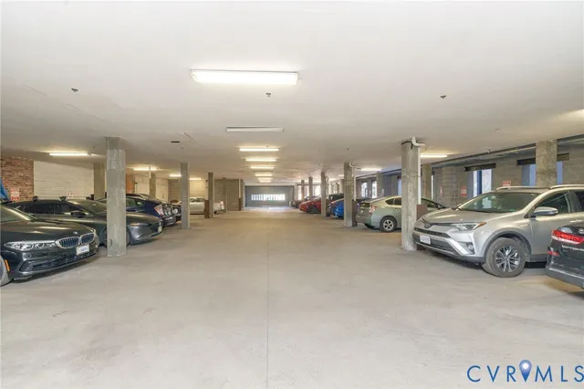 a view of parking area