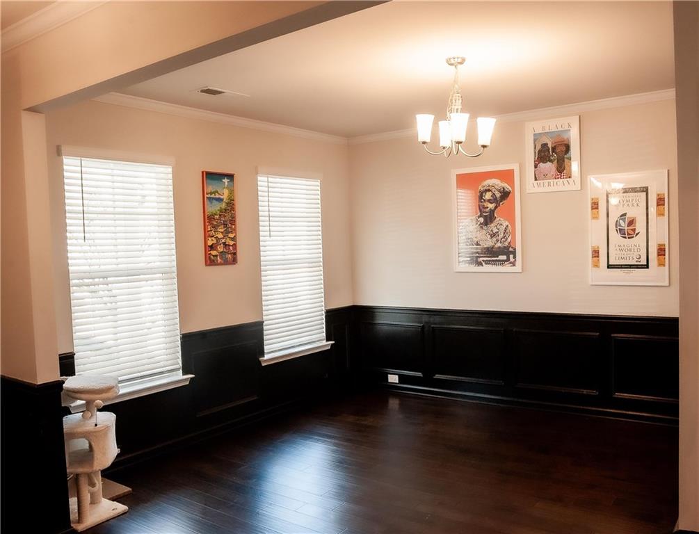 3605 Broadwick Lane Stonecrest, GA 30038 - Photo 3 of 18 a view of workspace with wooden floor and window