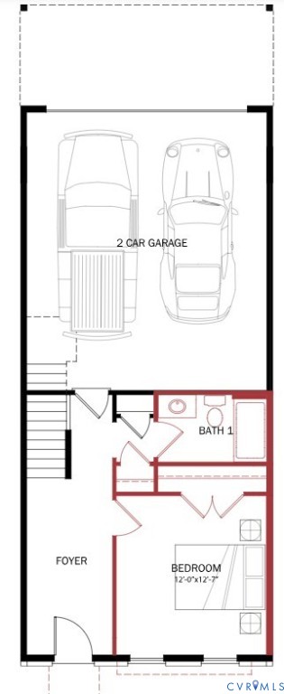 12014 Afternoon Path Henrico, VA 23233 - Photo 22 of 30 a picture of a room with a window