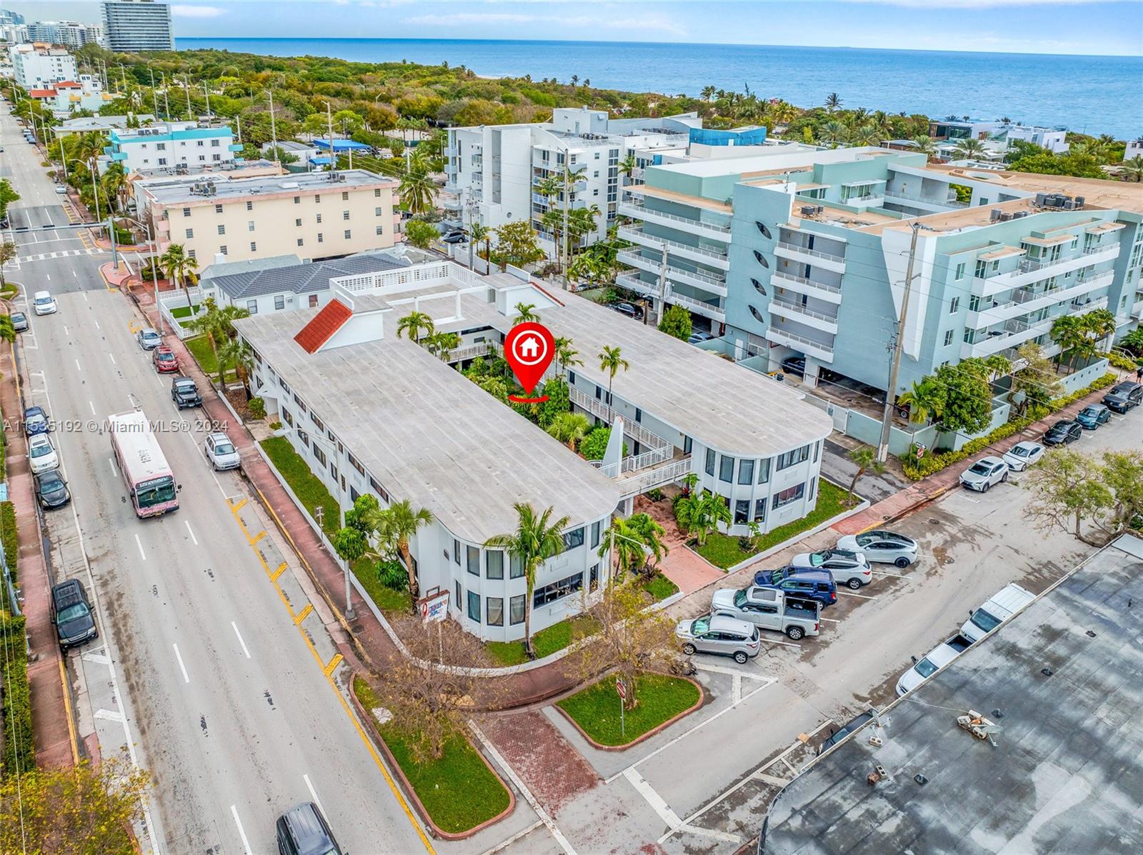 235 78th Street Miami Beach, FL 33141 - Photo 16 of 36 an aerial view of residential houses with outdoor space