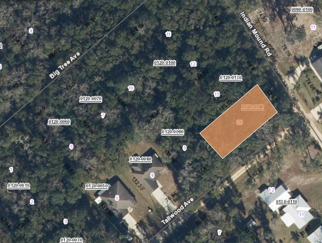 0 Indian Mound Road Satsuma, FL 32189 - Photo 7 of 18 an aerial view of a house with a yard