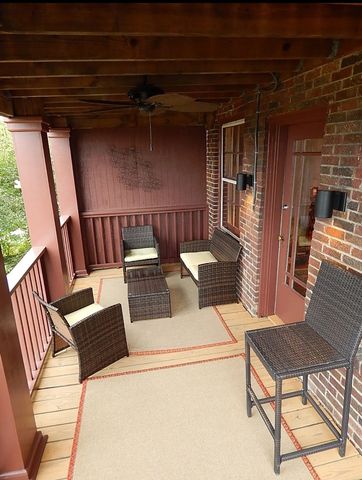 a view of a outdoor space with seating area