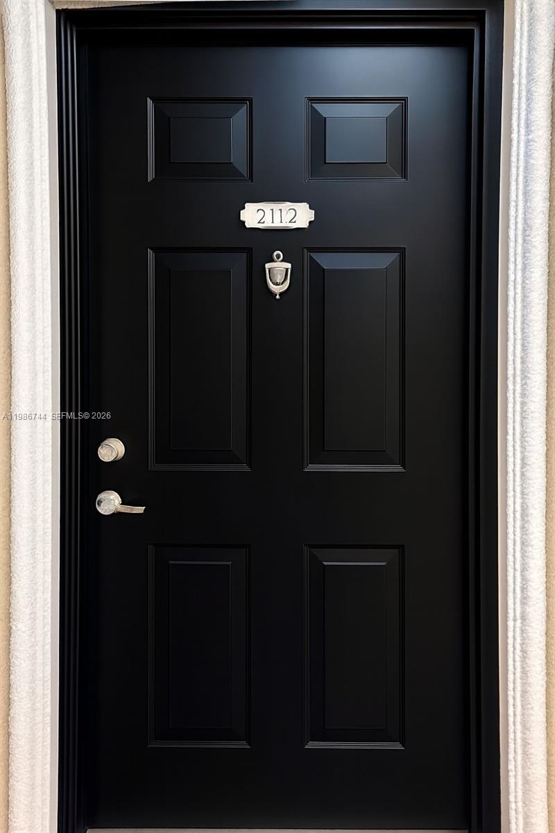 17150 North Bay Road, Unit 2122 Sunny Isles Beach, FL 33160 - Photo 9 of 19 a view of an entryway