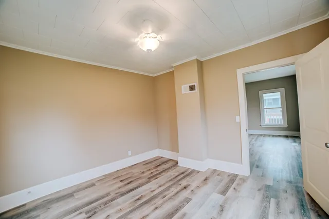 wooden floor in an empty room