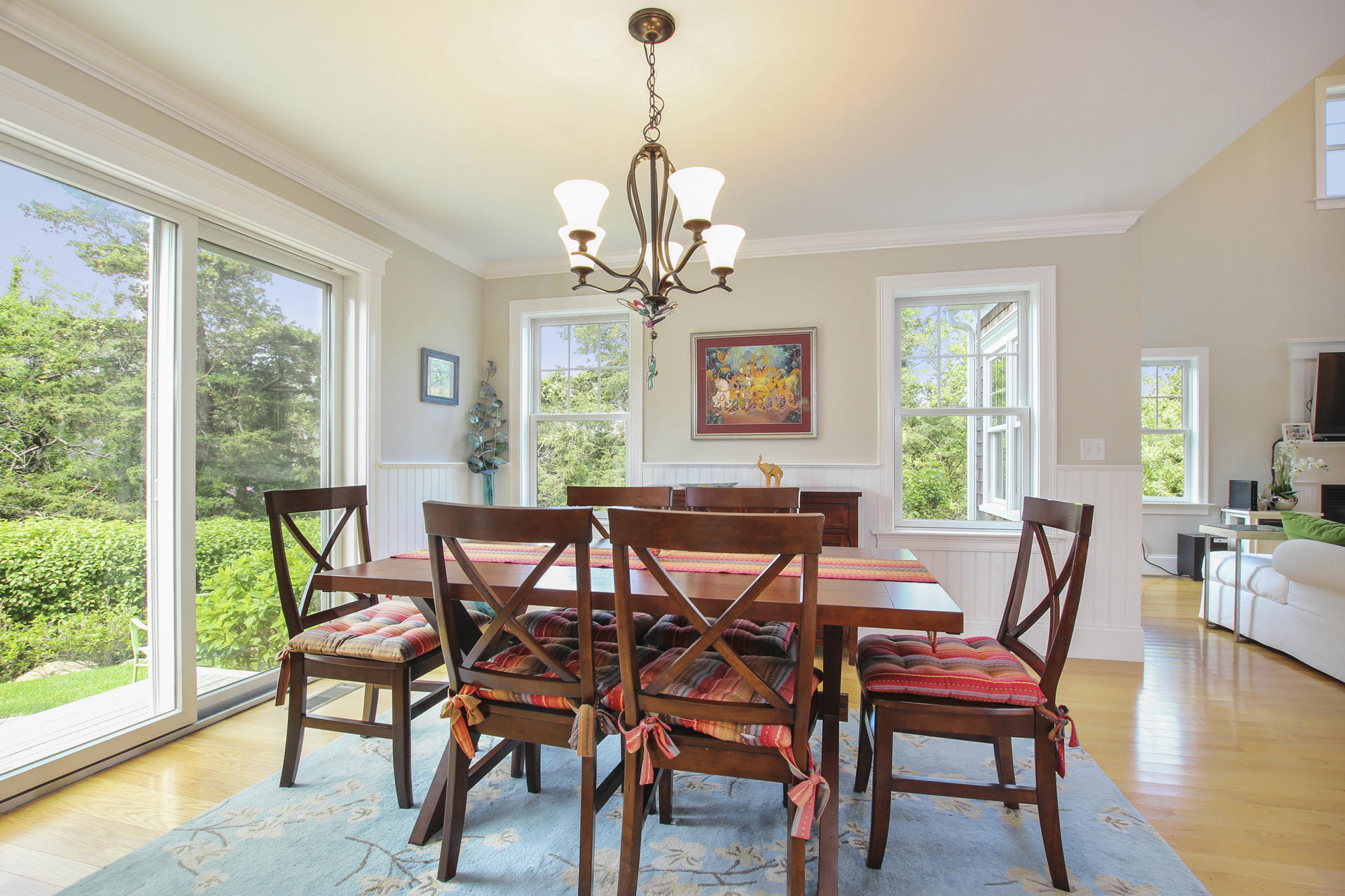 47 Briar Spring Road Orleans, MA 02653 - Photo 9 of 30 a view of a dining room with furniture window and wooden floor