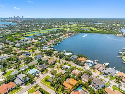 view of city and ocean