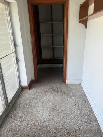 a view of front door