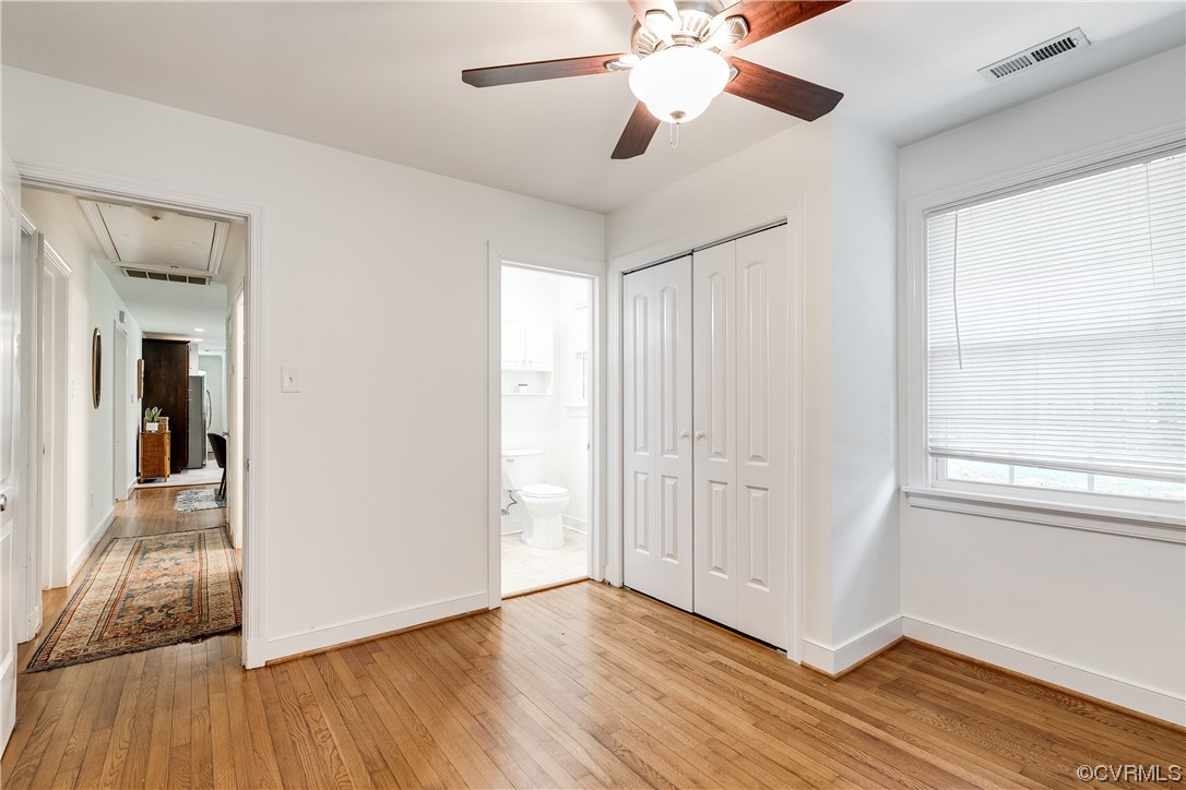 4061 Old Gun Road East Midlothian, VA 23113 - Photo 32 of 42 a view of an empty room with wooden floor and a window