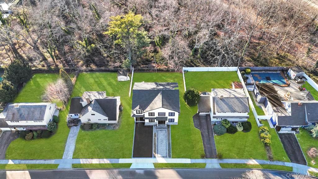 126 Rim Lane Hicksville, NY 11801 - Photo 2 of 28 Aerial view of residential area