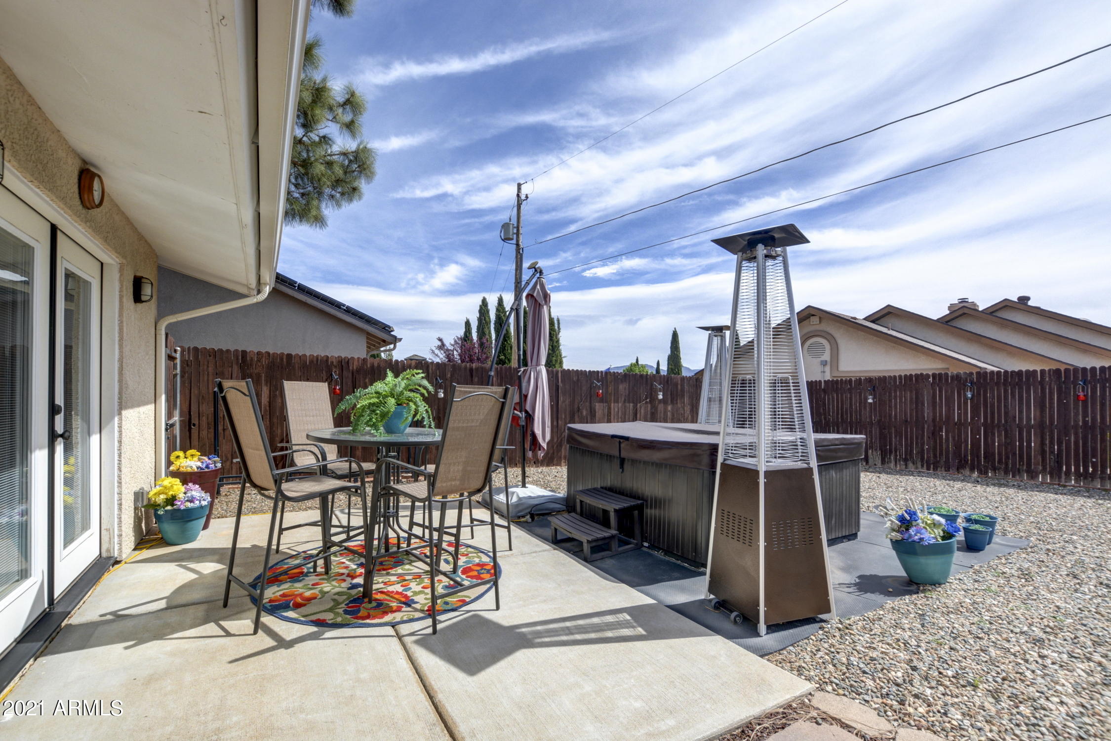 4975 North Meixner Road Prescott Valley, AZ 86314 - Photo 22 of 25 Back Patio - 4975 Meixner
