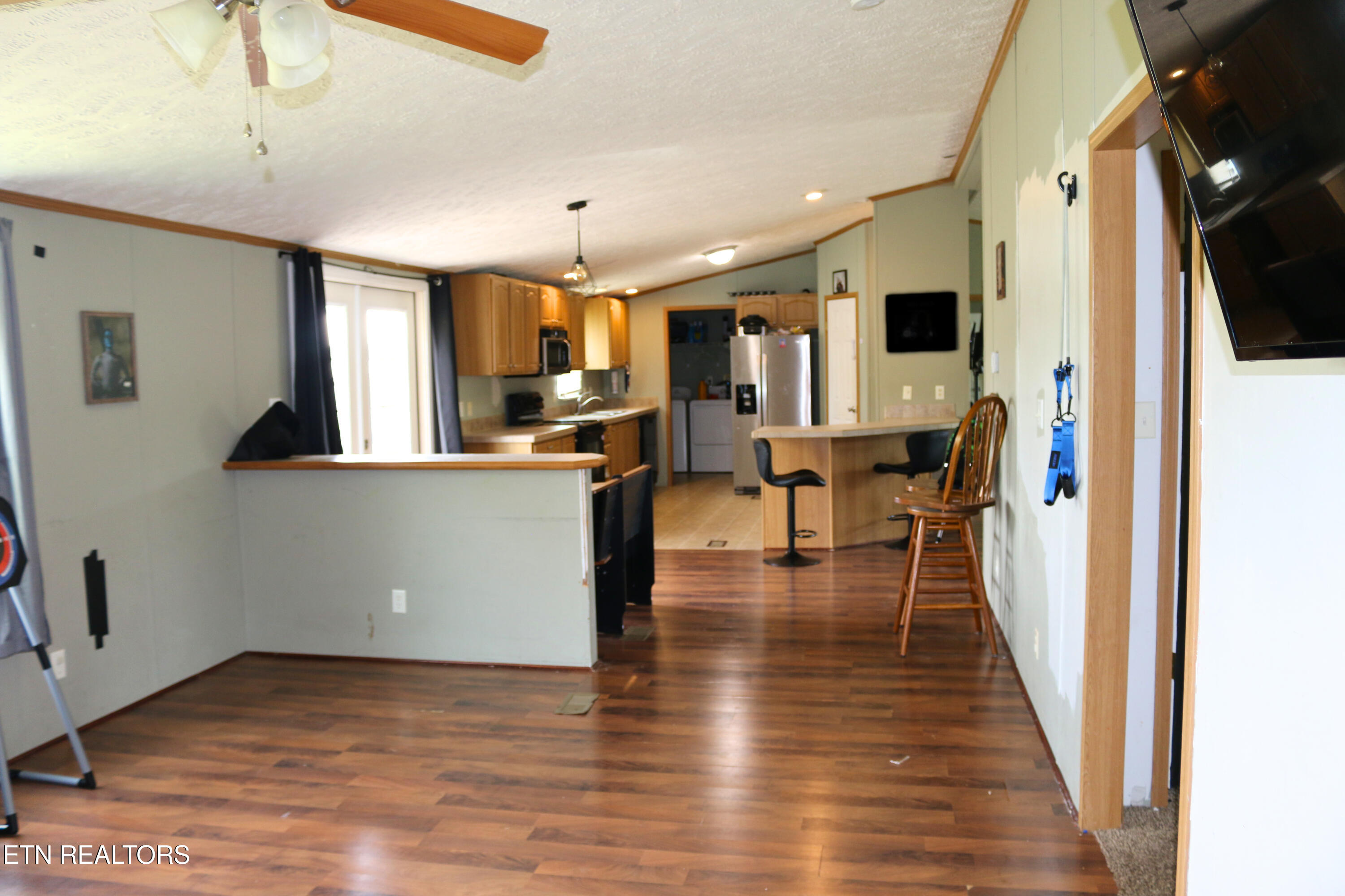 680 Forkner Chapel Road Sweetwater, TN 37874 - Photo 12 of 22 den view to kitchen