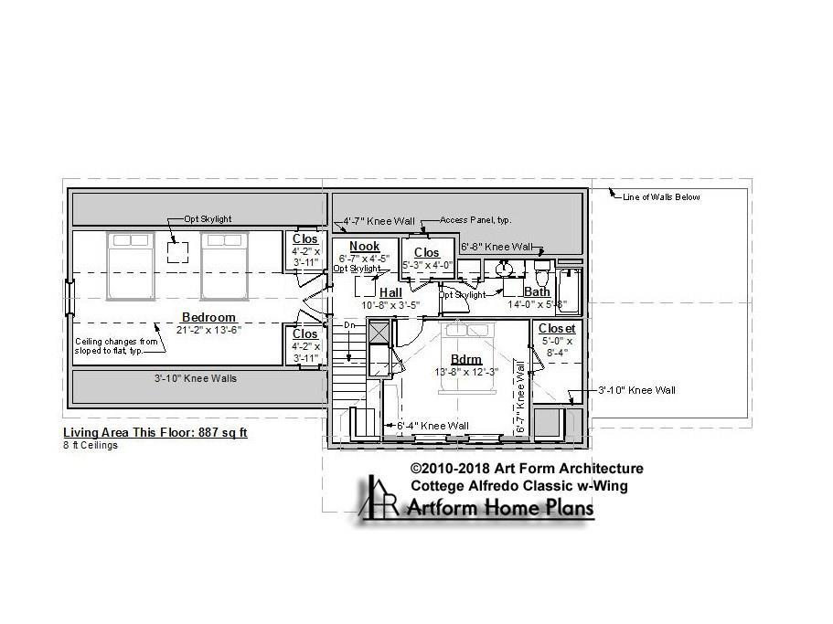 73 Oak Ridge Road Kennebunkport, ME 04046 - Photo 28 of 28 2nd floor plan