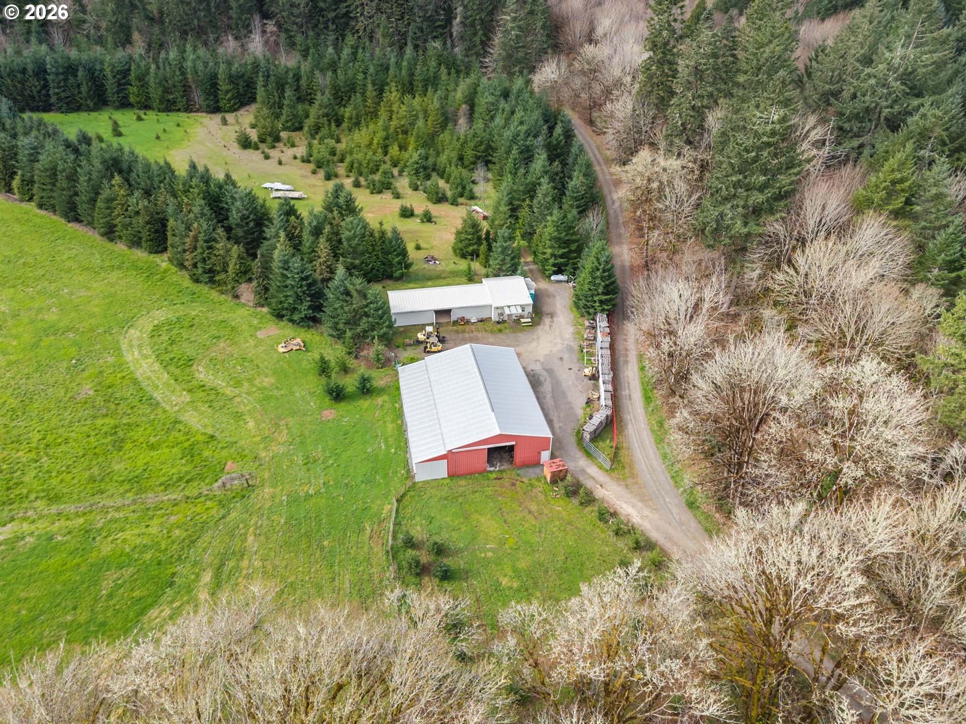 22994 Red Oak Lane Veneta, OR 97487 - Photo 16 of 28 a view of an outdoor space and a yard