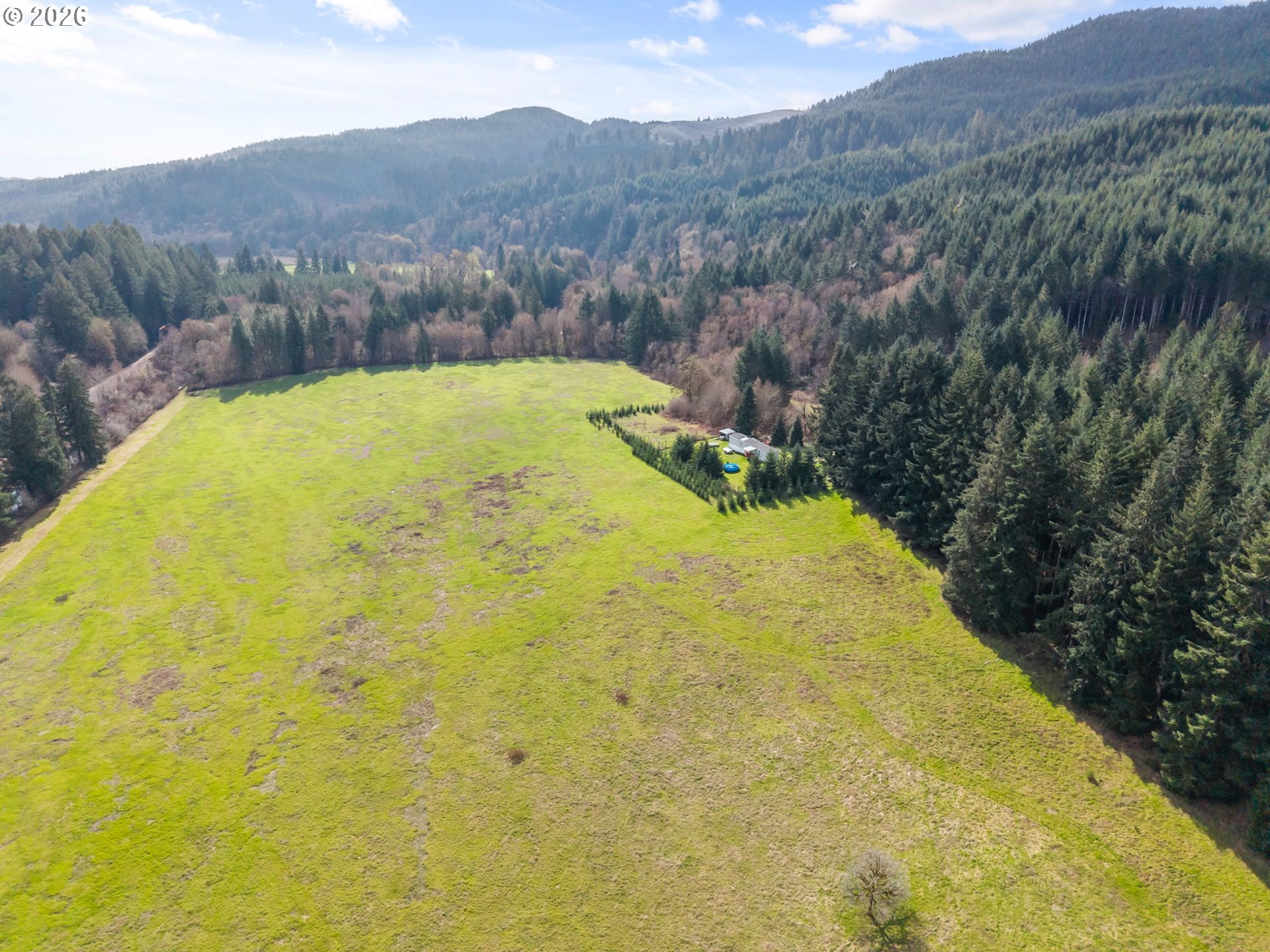 22994 Red Oak Lane Veneta, OR 97487 - Photo 24 of 28 a view of a swimming pool with a yard