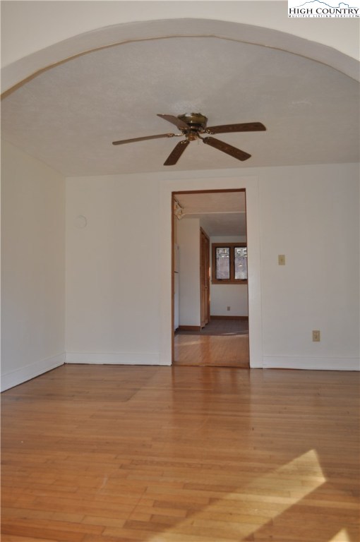 309 Old Blowing Rock Road Boone, NC 28607 - Photo 8 of 26 a view of a front door and wooden floor