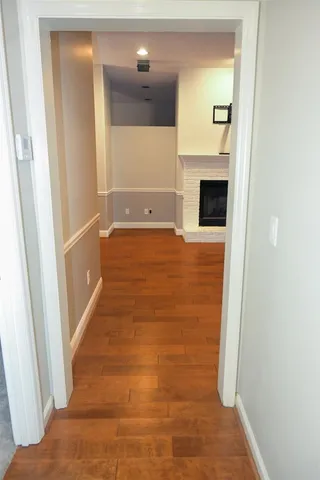 a view of a small space