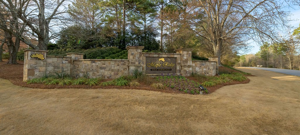 4847 Champion's Way Columbus, GA 31909 - Photo 10 of 39 a view of a garden with large trees