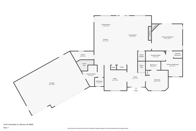 $630,000 | 1218 South Honeybee Court, Warsaw, IN 46580