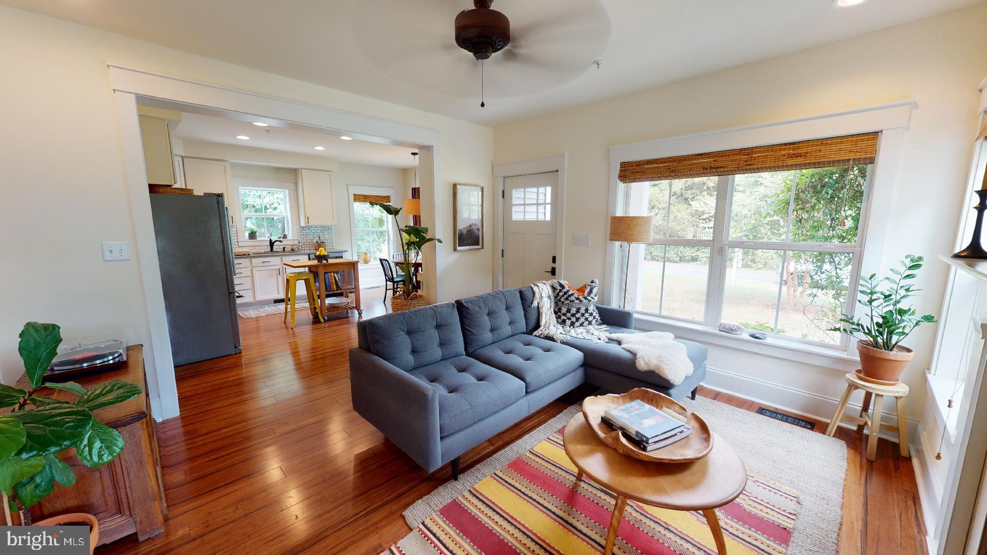 321 Front Street Crumpton, MD 21628 - Photo 4 of 27 Living room open to Kitchen