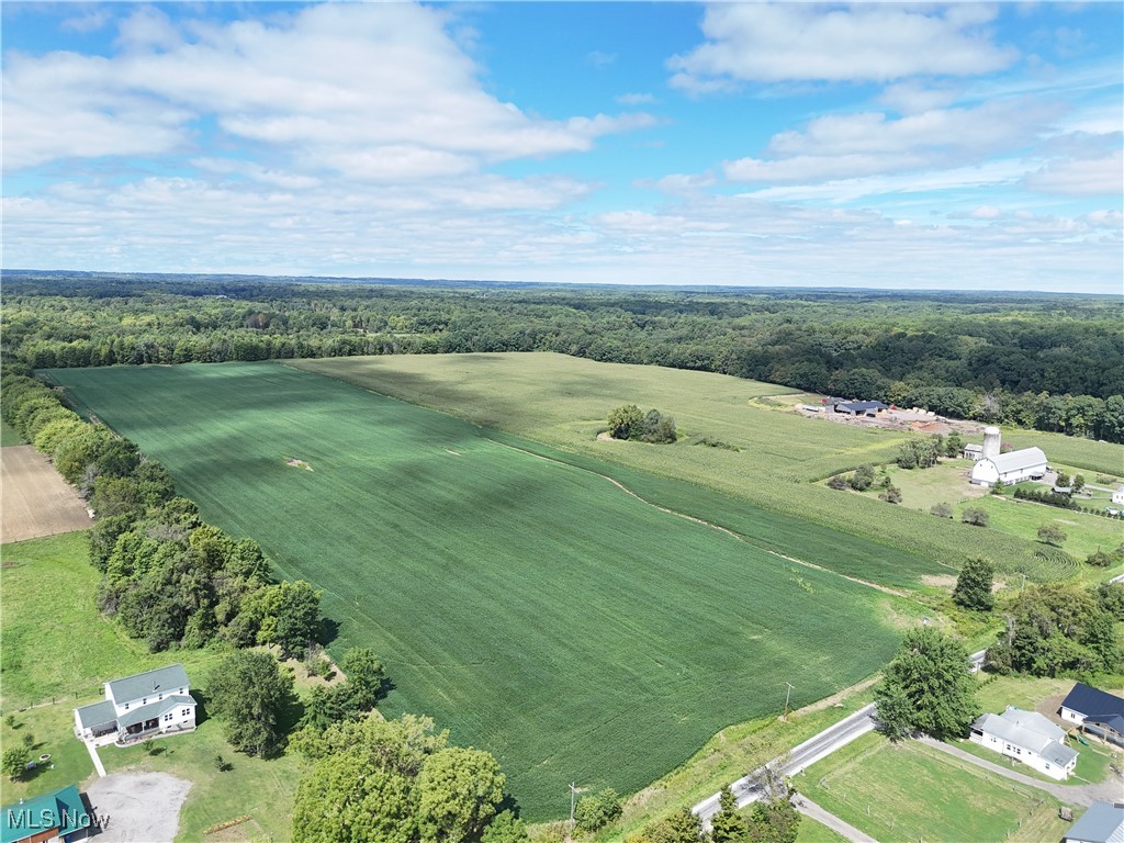 Fletcher Road Middlefield, OH 44062 - Photo 37 of 48 Aerial view of sparsely populated area with a forest