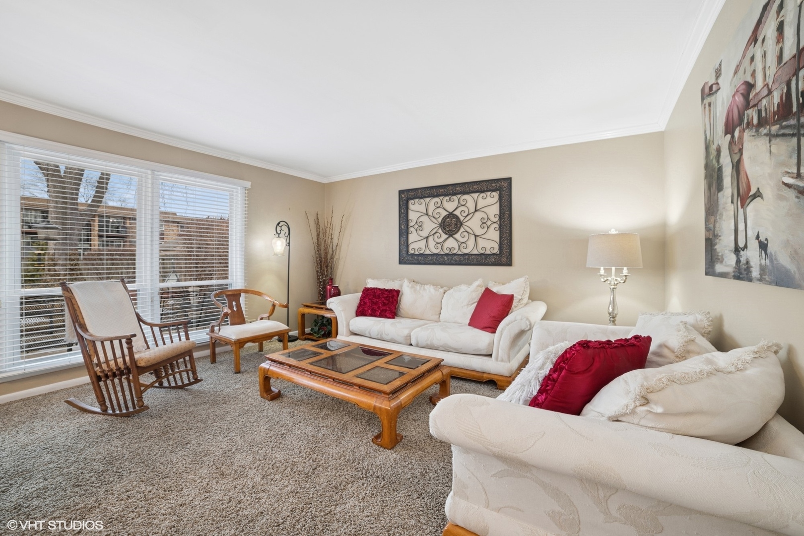 720 Alcoa Lane Hoffman Estates, IL 60169 - Photo 2 of 23 a living room with furniture and a floor to ceiling window