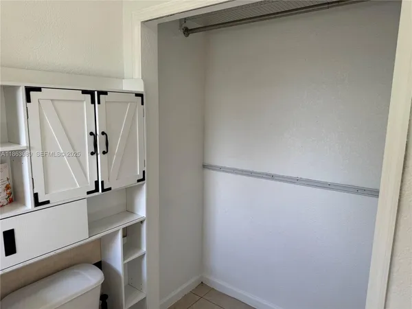 a view of walk in closet