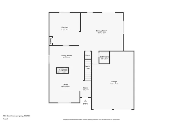 $1,995 | 4402 Dawn Creek Lane, Spring, TX 77388