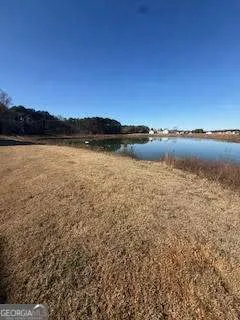 a view of lake and mountain