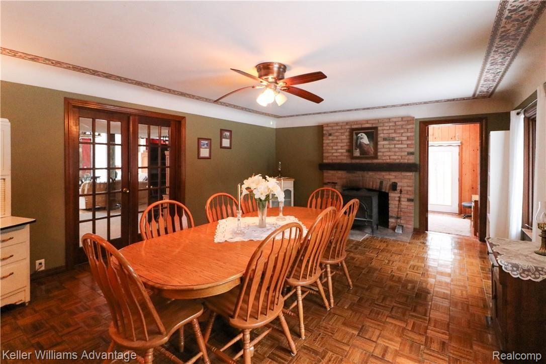 4679 Hegel Road Goodrich, MI 48438 - Photo 17 of 41 This nice private space features a wood burning stove and access to the Great Room and Sitting Room.