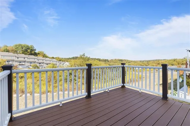 a view of ocean from balcony