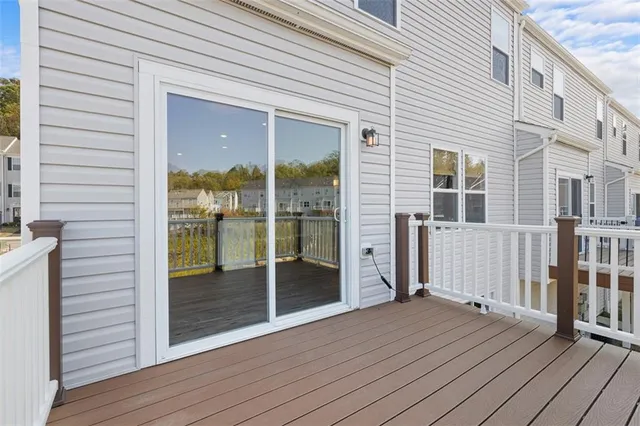 a view of a house with a porch