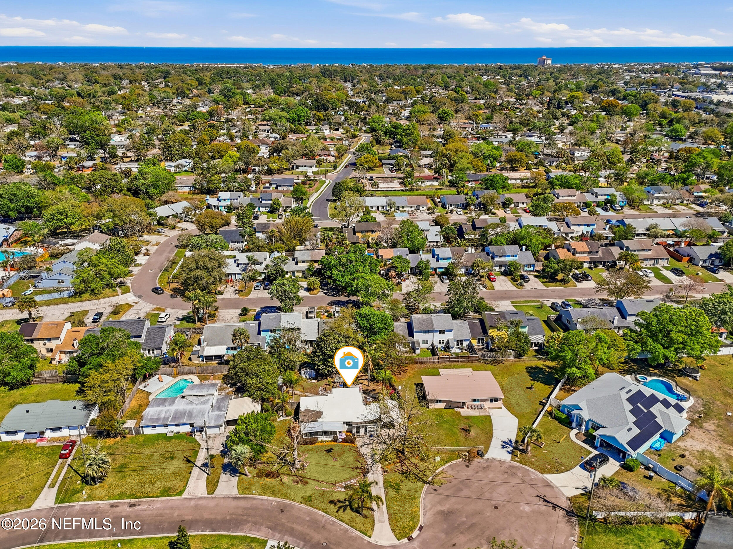 43 Forrestal Circle North Atlantic Beach, FL 32233 - Photo 35 of 39 an aerial view of multiple house