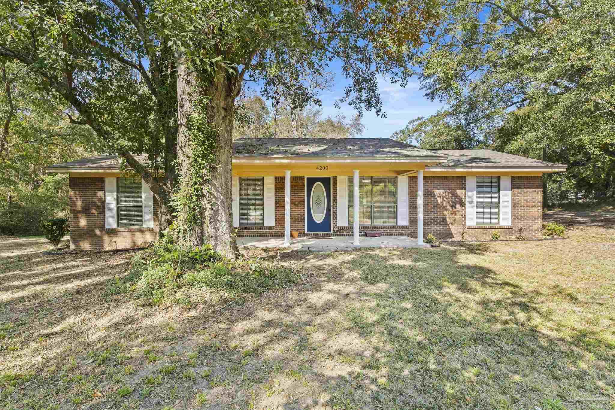 front view of house with a yard