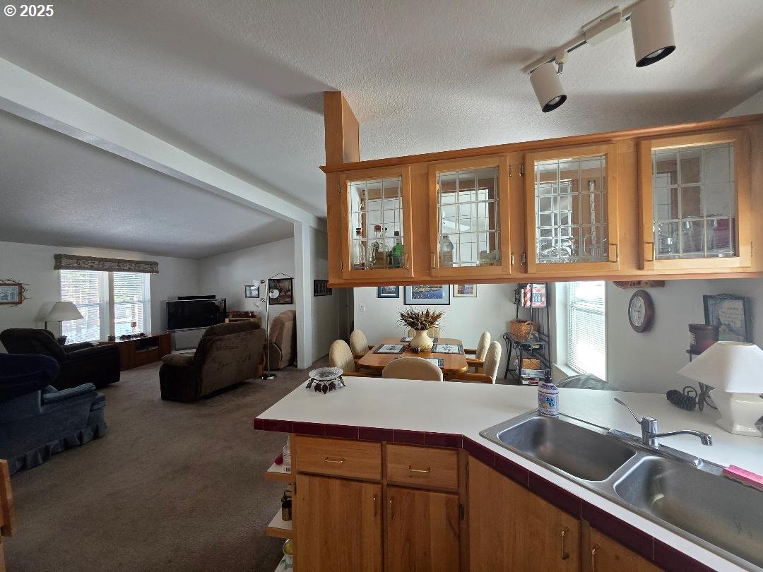 232 South Oak Road Wamic, OR 97063 - Photo 14 of 31 a kitchen that has a sink and cabinets
