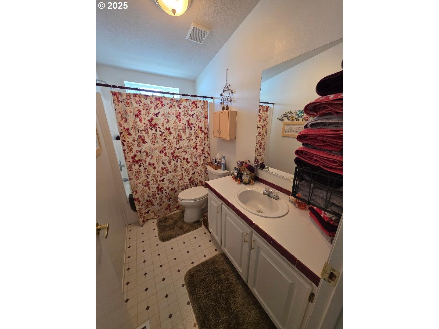 232 South Oak Road Wamic, OR 97063 - Photo 22 of 31 a bathroom with a sink a toilet and shower
